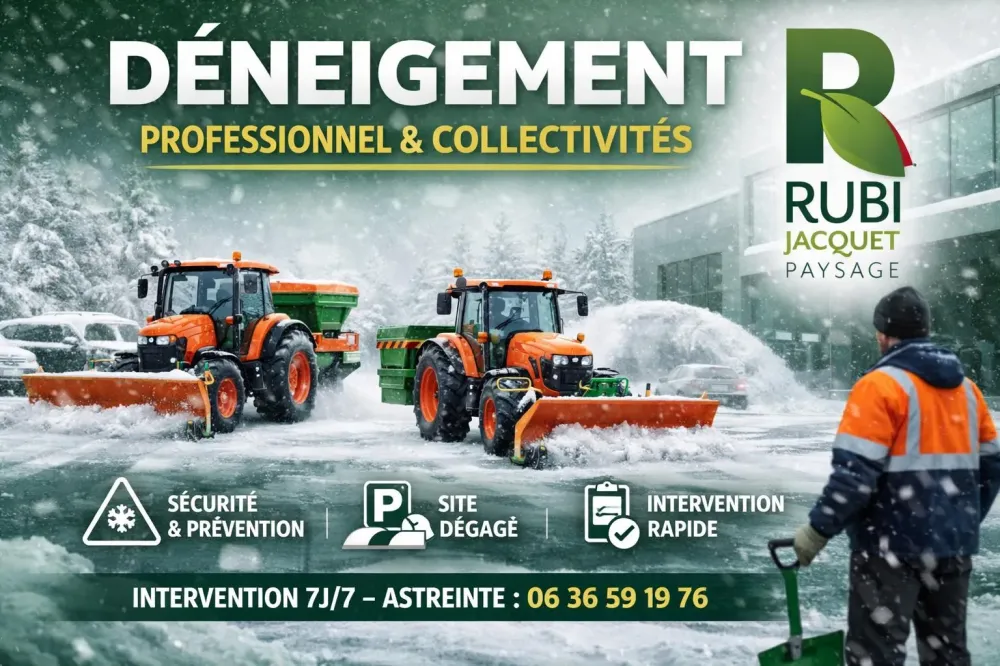 Déneigement : un service dédié aux professionnels et collectivités pour cet hiver